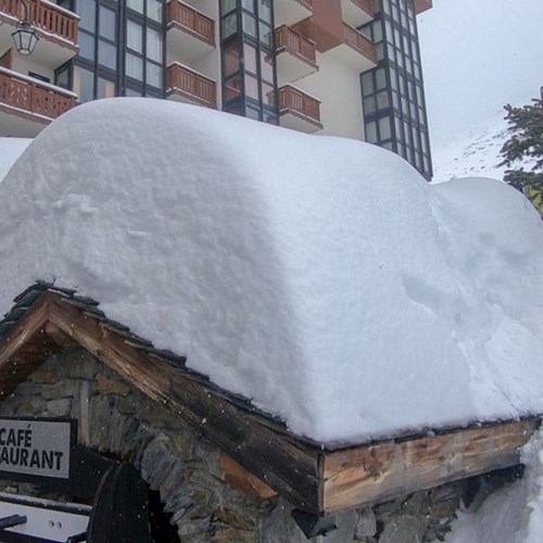 Where is the snow in Val Thorens