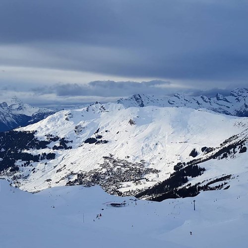 Where is the snow in Verbier