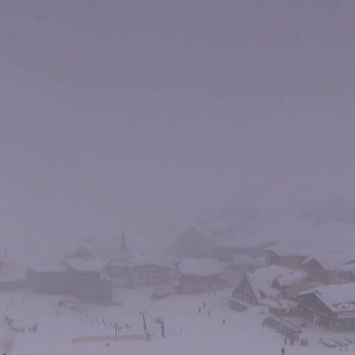 Webcam over St Christoph, St Anton ski area - today at 13.05