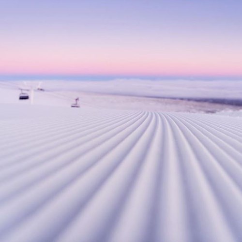fresh snow slopes in Trysil