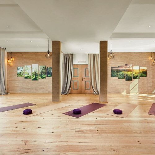 Hotel Das Alpenhaus, ski accommodation Bad Hofgastein, Austria, yoga room