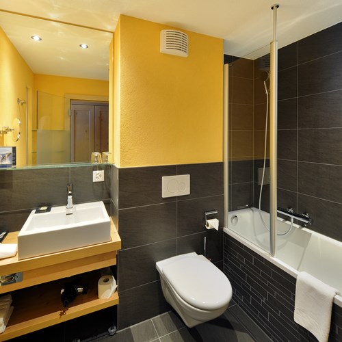 Hotel Eiger-Grindelwald ski hotel bathroom