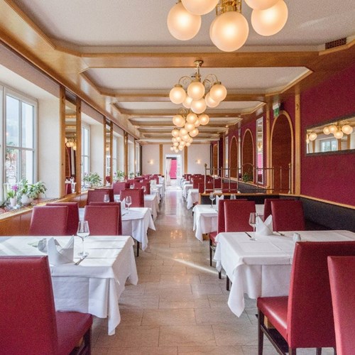 Hotel Germania-ski accommodation in Bad Hofgastein-light restaurant