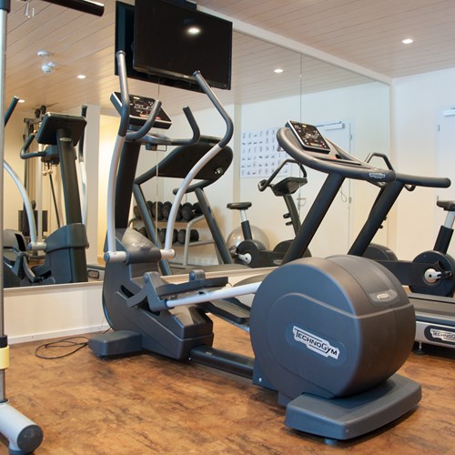 fitness room at the Hotel Silberhorn Wengen
