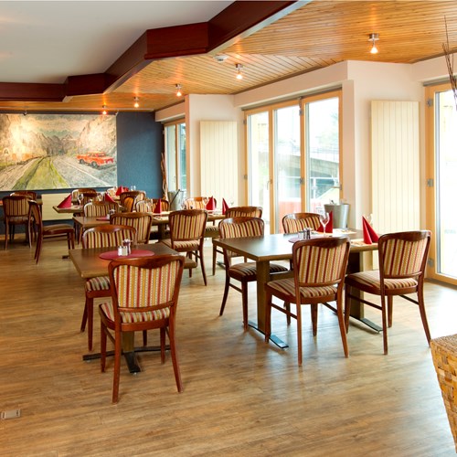 a la carte restaurant at the Hotel Silberhorn Wengen