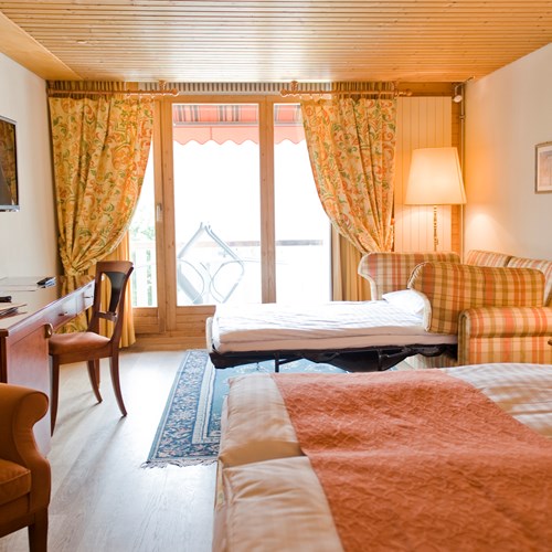 triple room at Hotel Silberhorn Wengen, Switzerland