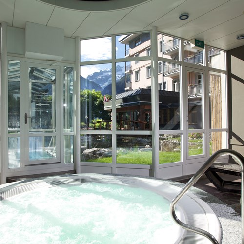 Hotel Belvedere-ski hotel in Grindelwald-indoor hot tub