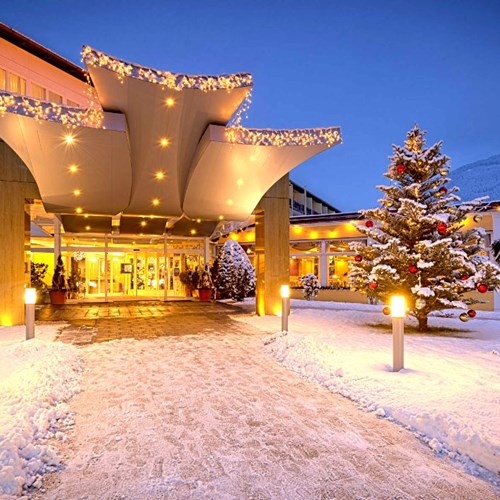 palace hotel, ski accommodation in Bad Hofgastein, Austria, front exterior