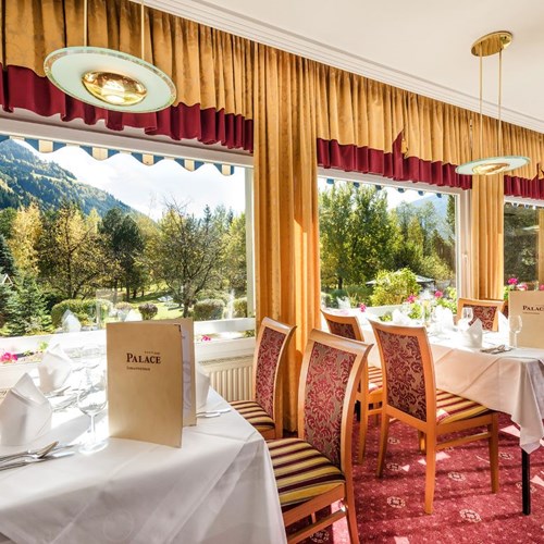 palace hotel, ski accommodation in Bad Hofgastein, Austria, restaurant
