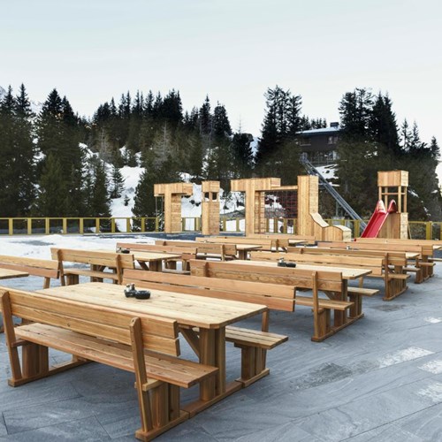 Trubsee Alpine Lodge-Engelberg ski resort-sun terrace
